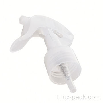 Spruzzatore di spruzzatore di plastica trasparente mini spruzzatore trasparente mini a grilletto 20/410 24/410 28/410